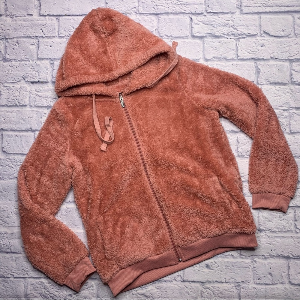 Palomares Sports Teddy Bear Zip Up Hoodie